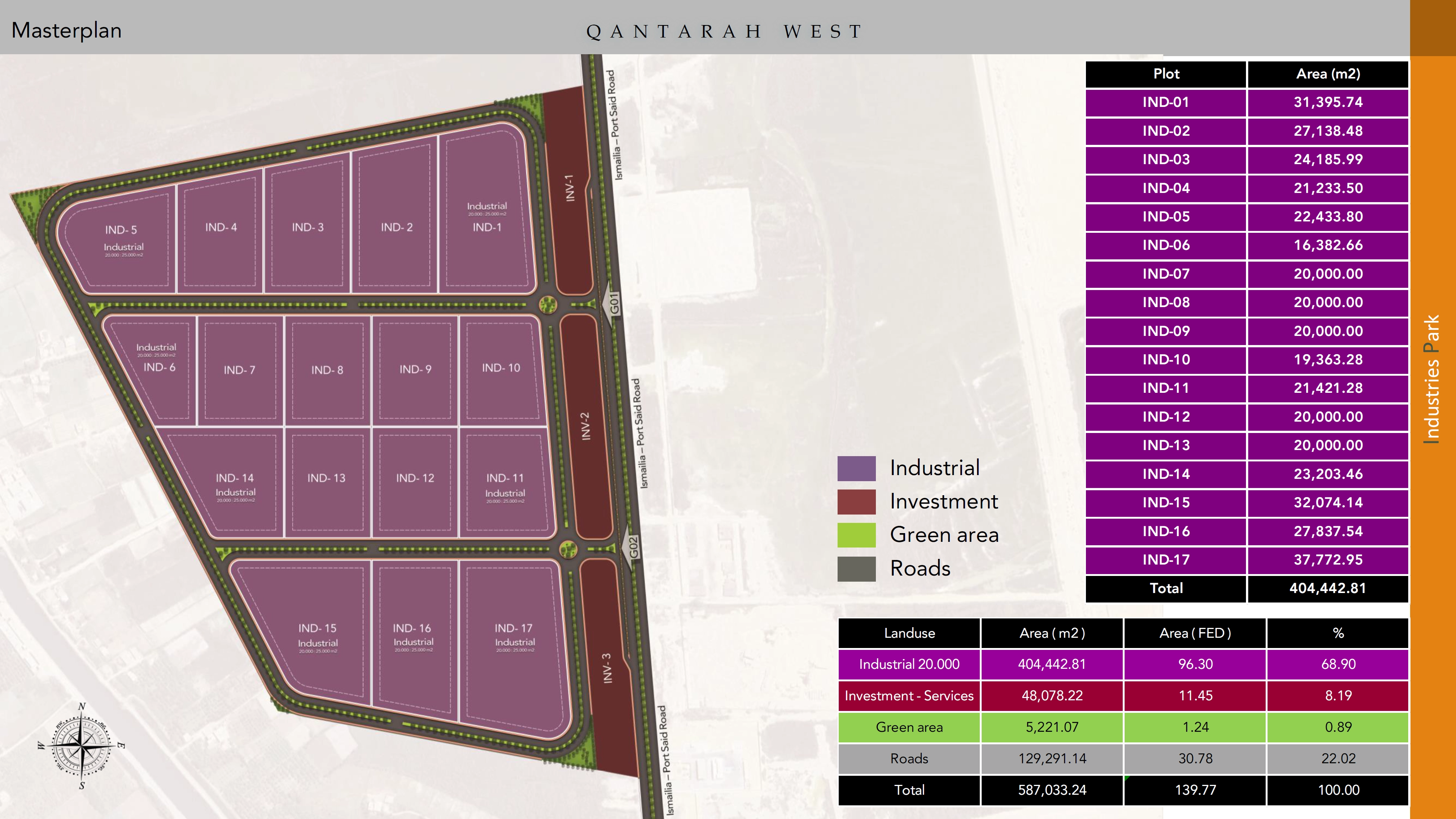Qantara West Master Plan